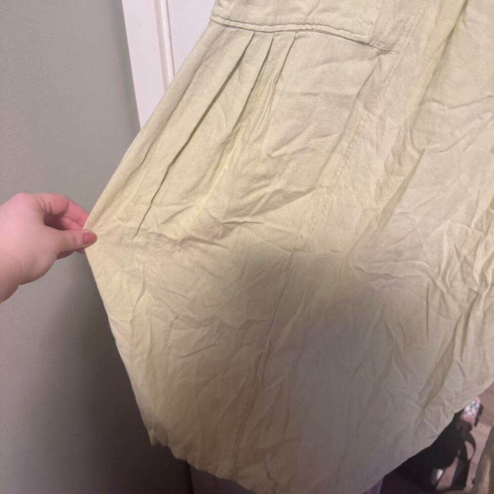 Free People Quinn pants (pastel yellow) - Picture 6 of 7